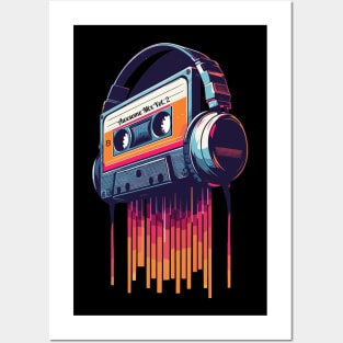 Awesome Mixtape Vol 2, Cassette tape Retro Posters and Art